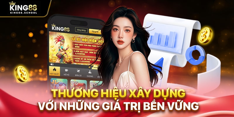 Thương hiệu xây dựng với những giá trị bền vững
